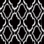 Ikat seamless pattern design N12