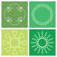 line art labels N2