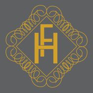 luxury monogram design template elegant lineart business sign bo N9