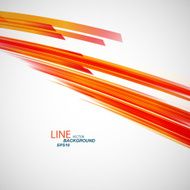 Vector color abstract beautiful twirl line eps N8