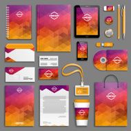 Corporate identity template set N93
