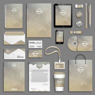 Corporate identity template set N96