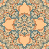 Arabesque seamless pattern N15