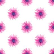 Watercolor seamless floral pattern N8
