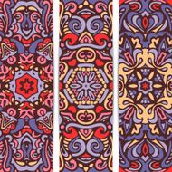 Ethnic tribal banner vector background abstract N2