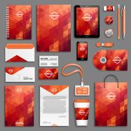 Corporate identity template set N102