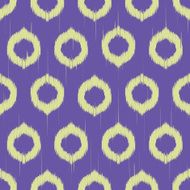 Vector seamless ikat pattern N29