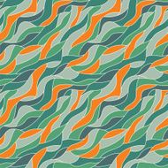 Abstract wave seamless pattern background Vector