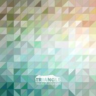 Abstract colorful triangle background