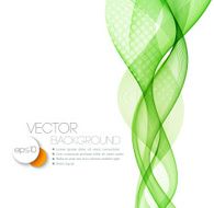 Smooth wave stream line abstract header layout Vector illustration N7