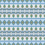 Mediterranean Traditional Floral Decor