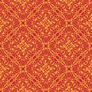 Orange seamless pattern