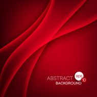 Red vector Template Abstract background with curves lines