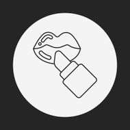 lipstick line icon N40