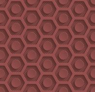 Marsala color vector seamless pattern with 3D effect N31