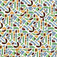 Ethnic seamless pattern Vector illustration N5