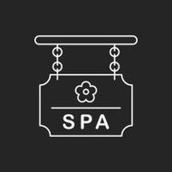 SPA signs line icon N5