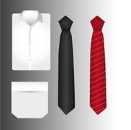 t shirt and tie