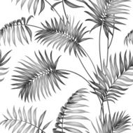Topical palm leaves N5