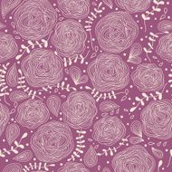 Vector floral seamless pattern N38