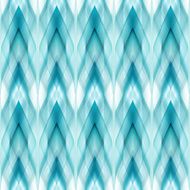 Vector seamless ikat ethnic pattern N22