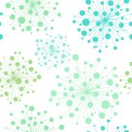 Seamless decorative pattern with flowers N3