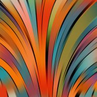Colorful smooth light lines background N96