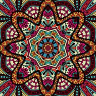 Abstract geometric fashion tribal ethnic seamless pattern ornamental