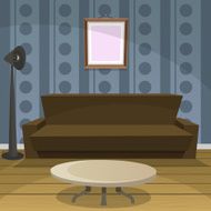 Retro Room Blue