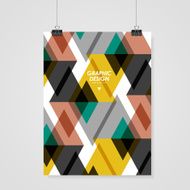modern poster template design