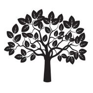 Black Tree and Big Leafs