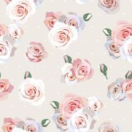 Seamless roses background N5