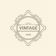 Monogram luxury logo N15