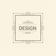Monogram luxury logo N16