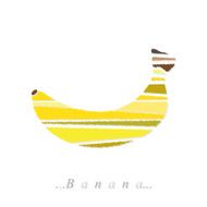 Vector of fruit banana icon N2