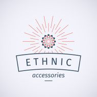 Vector asian logo template N4