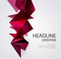 Abstract Geometric Background Design N24
