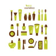 Eco cosmetics icons N3