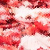 Colorful geometric with triangles EPS10 N3