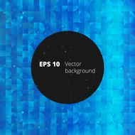 Mosaic from circle and square elements for your design N4