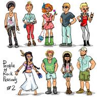 People of Rock Music Festivals set 2
