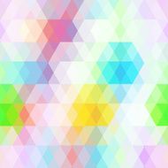 Abstract hipsters seamless pattern bright pastel colored rhombus Geometric background