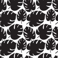 Beautiful seamless tropical jungle floral graphic backg N3