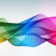 abstract colorful waves background N29