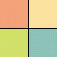 4 polka dot seamless pattern set