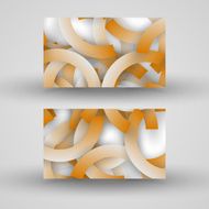Vector business-card set for your design N78