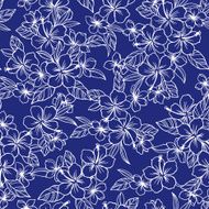 Hibiscus pattern N9