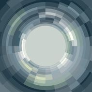 Blue grey white ormamental abstract cover pattern