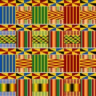Kenia geometric ornament