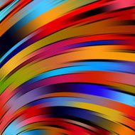 Colorful smooth light lines background N124